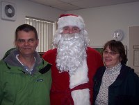 Mark Sr., Mark Jr. (A.K.A. Santa) & Stephanie